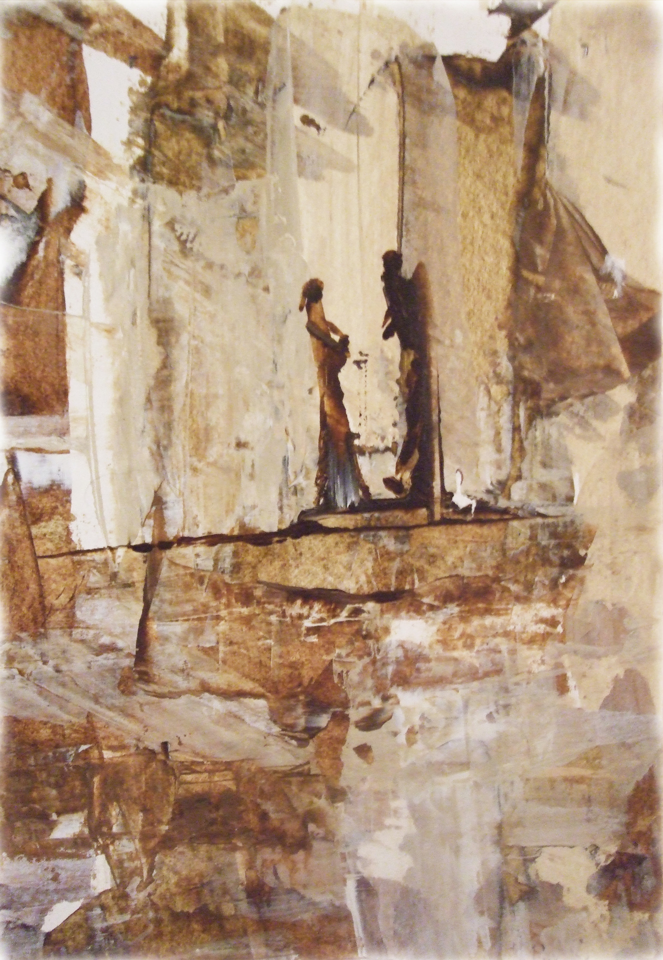 Mellom søylene - giclée 